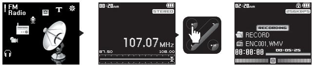 COWON SYSTEMS IAUDIO 7 - Utilisation des fonctions avancées - 1