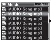 COWON SYSTEMS IAUDIO 7 - Modification des paramètres - 3
