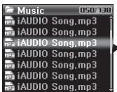 COWON SYSTEMS IAUDIO 7 - Modification des paramètres - 5