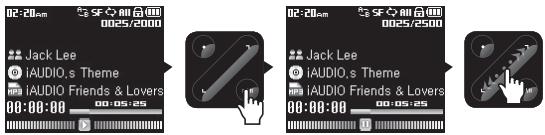 COWON SYSTEMS IAUDIO 7 - ■ Lecture de fichiers audio et vidéo - 1