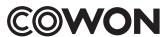 COWON SYSTEMS IAUDIO 7 - Enregistrement et assistance en ligne - 1