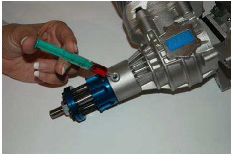 MVVS 80 IRS SP - Lubrification du roulement avant du moteur: - 1