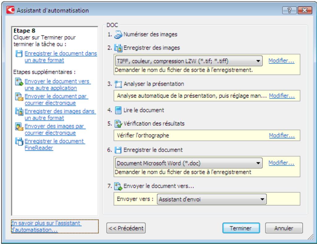 ABBYY SOFTWARE FINEREADER - Comment créer une tâche automatisée personnalisée - 1