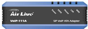 AIRLIVE VOIP-111A - LED Indicators - 1