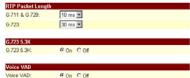 AIRLIVE VOIP-111A - Codec Settings - 2
