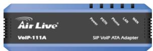 AIRLIVE VOIP-111A - Indicatori LED - 1