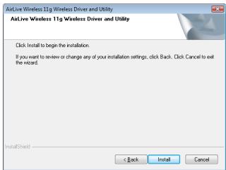 AIRLIVE WL-1600USB - Cliccare Install. - 1
