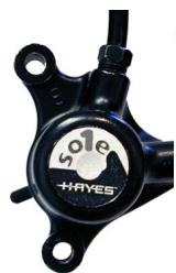 HAYES DISC BRAKES SO1E45-17419A - Installation - 1