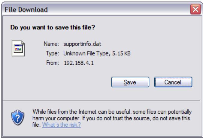 YOGGIE GATEKEEPER PICO - Pour générer un fichier de soutien : - 1