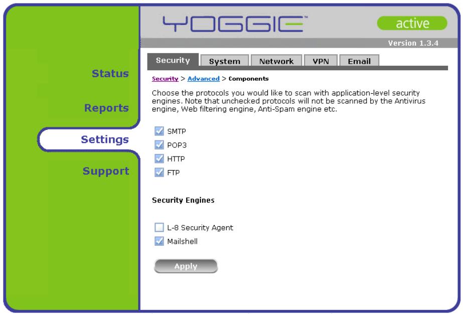 YOGGIE GATEKEEPER PICO - Pour configurer l'examen du protocole : - 1