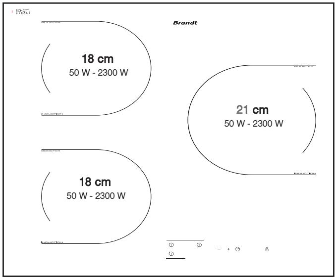 BRANDT TI34FL - DESCRIPTION DE VOTRE DESSUS - 1