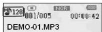 INVION WMA MP3 PLAYER WITH USB STICK - - Details of operation - 3