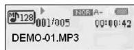 INVION WMA MP3 PLAYER WITH USB STICK - Herhaald Lezen - 1