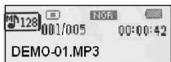 INVION WMA MP3 PLAYER WITH USB STICK - Menu Música - 3
