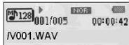 INVION WMA MP3 PLAYER WITH USB STICK - Spraak opname - 1