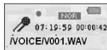 INVION WMA MP3 PLAYER WITH USB STICK - Geluidsopname - 1