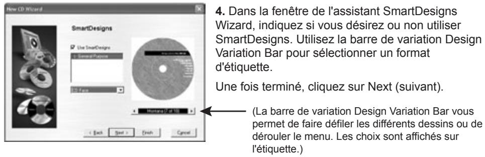 MAXELL CREATEIT - Création d'une nouvelle étiquette - 3