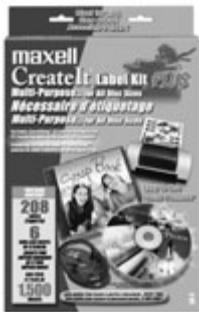 MAXELL CREATEIT - Nécessaire d'étiquetage tous formats PLUS - 1