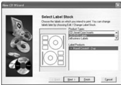 MAXELL CREATEIT - Création d'une nouvelle étiquette - 1