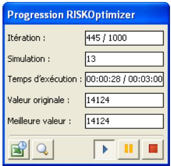 PALISADE RISK FOR SIX SIGMA 5.5 - Exécuter l'optimisation - 1