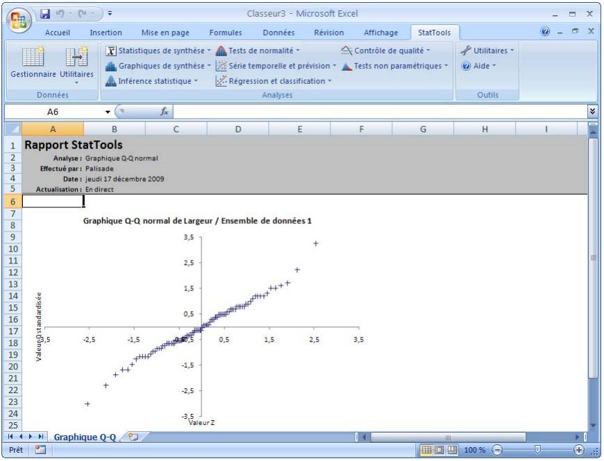 PALISADE STATTOOLS 5.5 - Données   manquantes et   liaison aux   données - 1