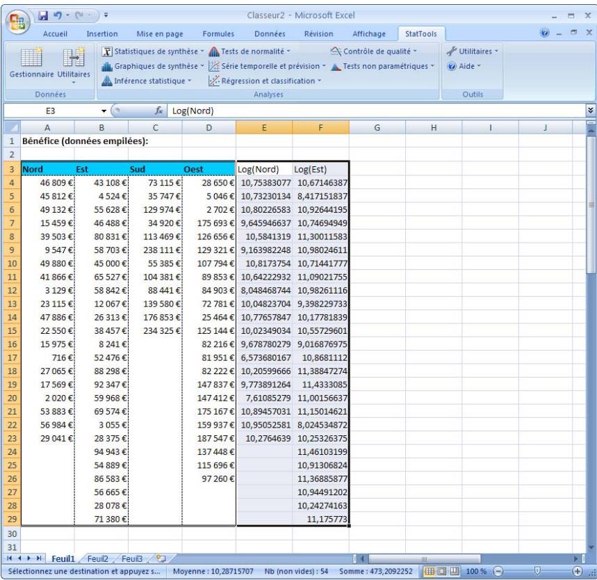 PALISADE STATTOOLS 5.5 - Transforme une ou plusieurs variables en nouvelles variables et valeurs sur la base d'une fonction de transformation définie. - 2