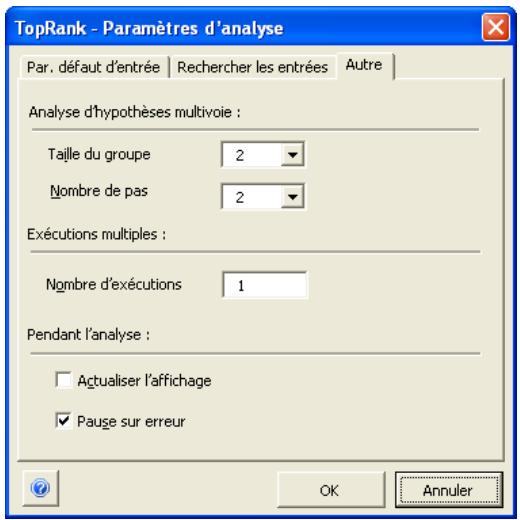PALISADE TOPRANK 5.5 - Nombre de calculs multivoie - 1