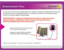 CLUB INTERNET PACK HAUT DEBIT - BRANCHEMENTS - 3