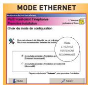 CLUB INTERNET PACK HAUT DEBIT - CHOIX DU MODE ETHERNET OU USB - 1