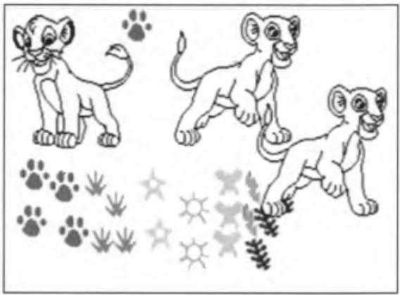 GAMES SEGA PICO LES AVENTURES DU ROI LION - ANIMATION DES AVENTURES DANS LA JUNGLE - 3