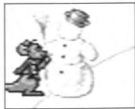 GAMES SEGA PICO UNE ANNEE EN COMPAGNIE DE WINNIE L OURSON - L'HIVER - PATINAGE SUR LA MARE GELEE - 5