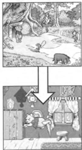 GAMES SEGA PICO UNE ANNEE EN COMPAGNIE DE WINNIE L OURSON - LE PRINTEMS - JEUX EN FORET - 2