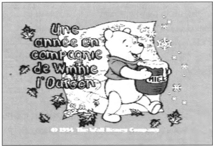GAMES SEGA PICO UNE ANNEE EN COMPAGNIE DE WINNIE L OURSON - LES COMMANDES - 1