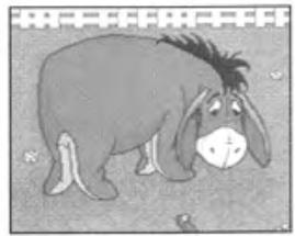 GAMES SEGA PICO UNE ANNEE EN COMPAGNIE DE WINNIE L OURSON - RACCROCHE LA QUEUE DE BOURRICOT : - 1