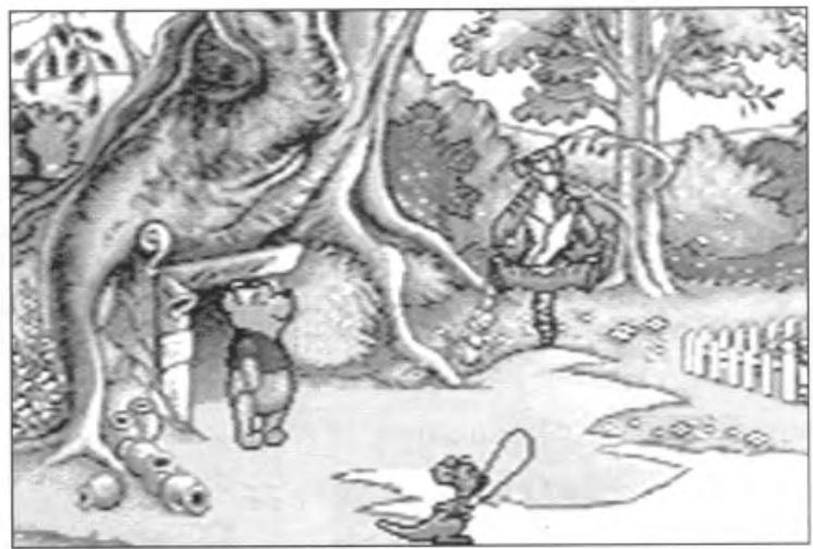 GAMES SEGA PICO UNE ANNEE EN COMPAGNIE DE WINNIE L OURSON - LE PRINTEMS - JEUX EN FORET - 1