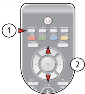 MAGNAVOX 22MF330B - Select source - 1