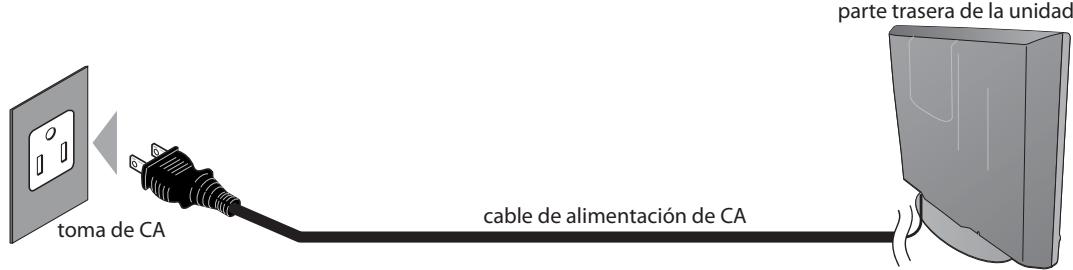 MAGNAVOX 22MF339B - Enchufe el Cable Alimentador de CA - 1