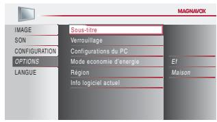 MAGNAVOX 22MF339B - Sous-titres - 5