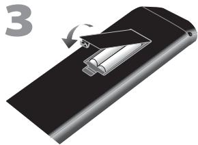 MAGNAVOX 22MF339B - Installing the Batteries - 3