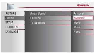 MAGNAVOX 22MF339B - Smart Sound - 2