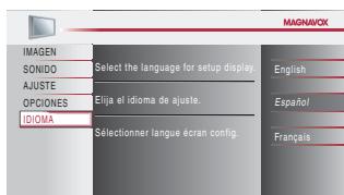 MAGNAVOX 22MF339B - Selección de Idioma - 3