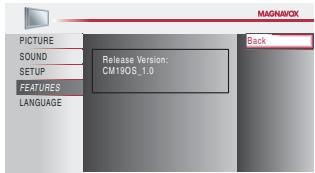 MAGNAVOX 22MF339B - Current Software Info - 7