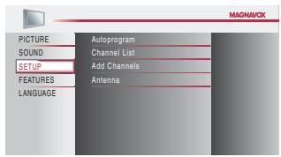 MAGNAVOX 22MF339B - Autoprogram - 3