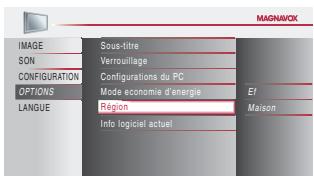 MAGNAVOX 22MF339B - Région - 5