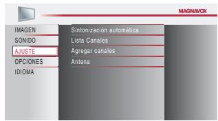 MAGNAVOX 22MF339B - Listede Canales - 3