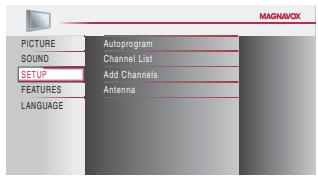 MAGNAVOX 22MF339B - Add Channels - 3