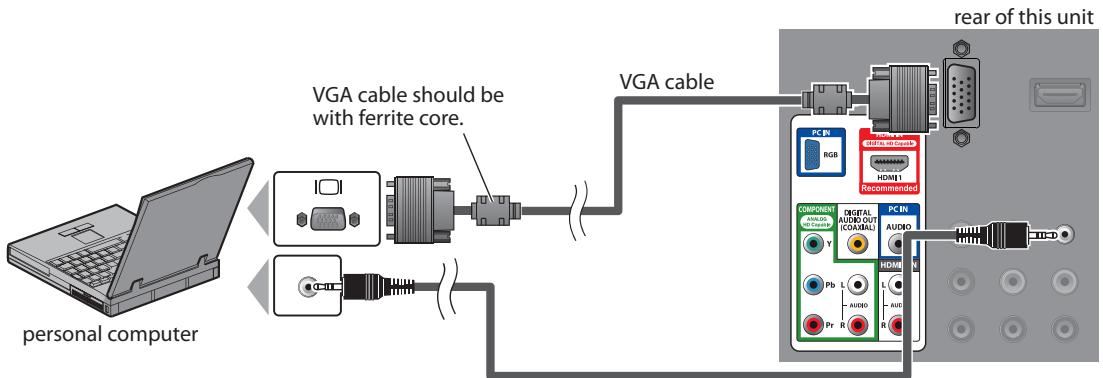 MAGNAVOX 22MF339B - [PC Connection] - 1