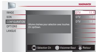 MAGNAVOX 22MF339B - Liste Chaines - 7