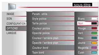 MAGNAVOX 22MF339B - Couleur bord - 1