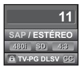 MAGNAVOX 22MF339B - Presione [INFO]. - 2